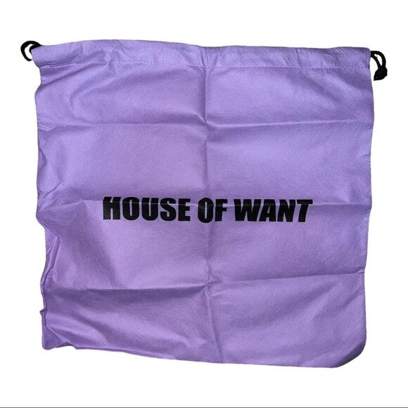 House of Want Taupe Snack Top Handle Satchel Vegan Leather NWD - Picture 11 of 11